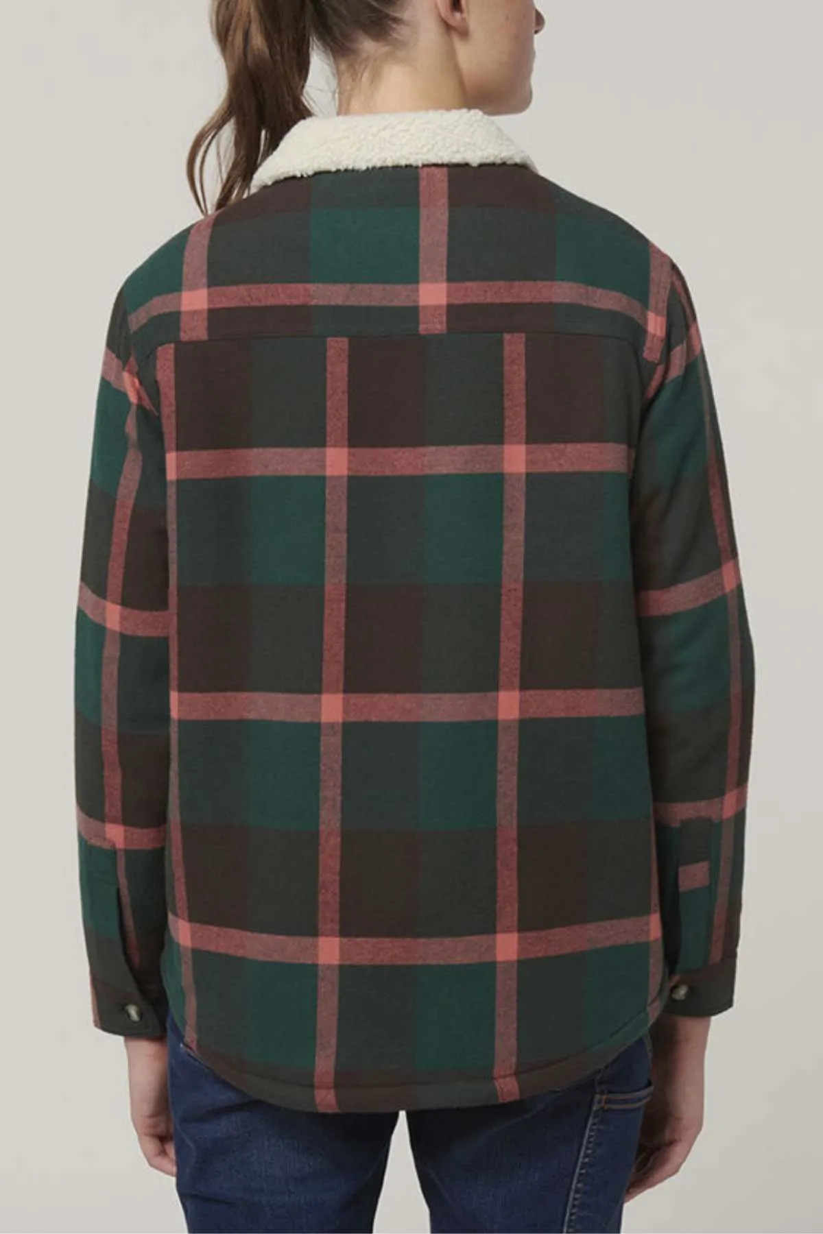 Hard Yakka Womens Heritage Trucker Sherpa Jacket