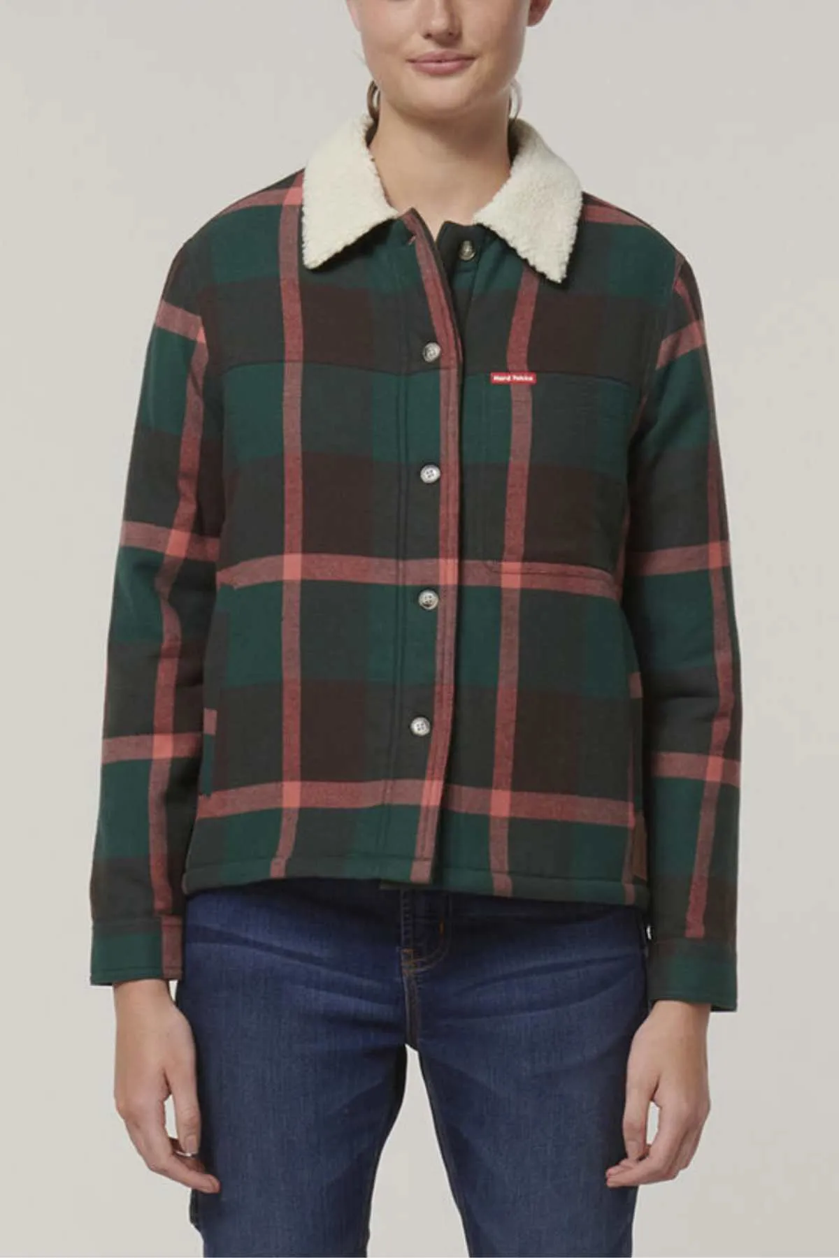 Hard Yakka Womens Heritage Trucker Sherpa Jacket