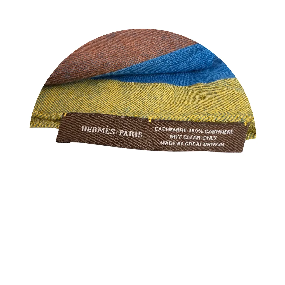 Hermès Etole Scotland Cashmere Scarf