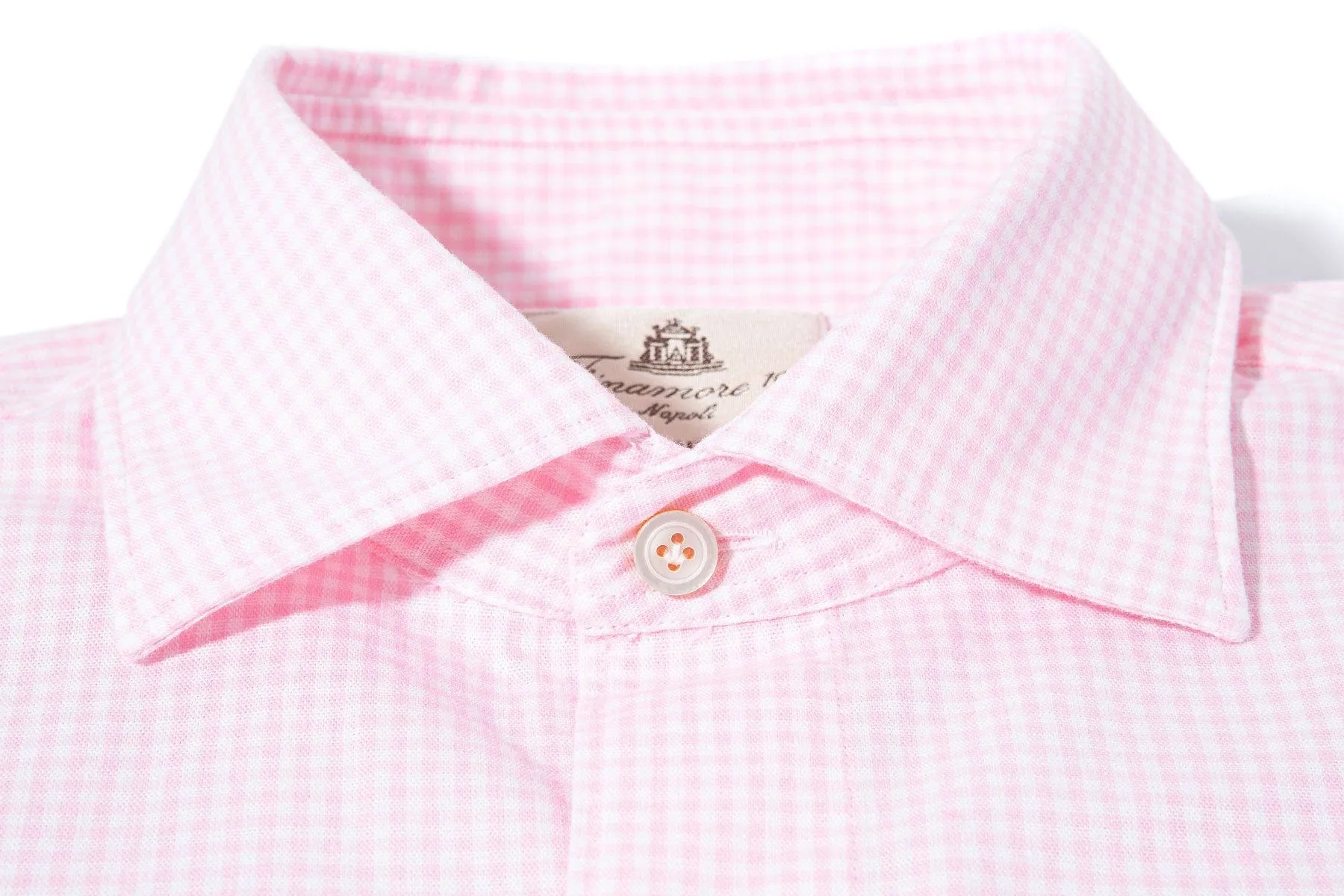 Hexie Cotton Check in Pink