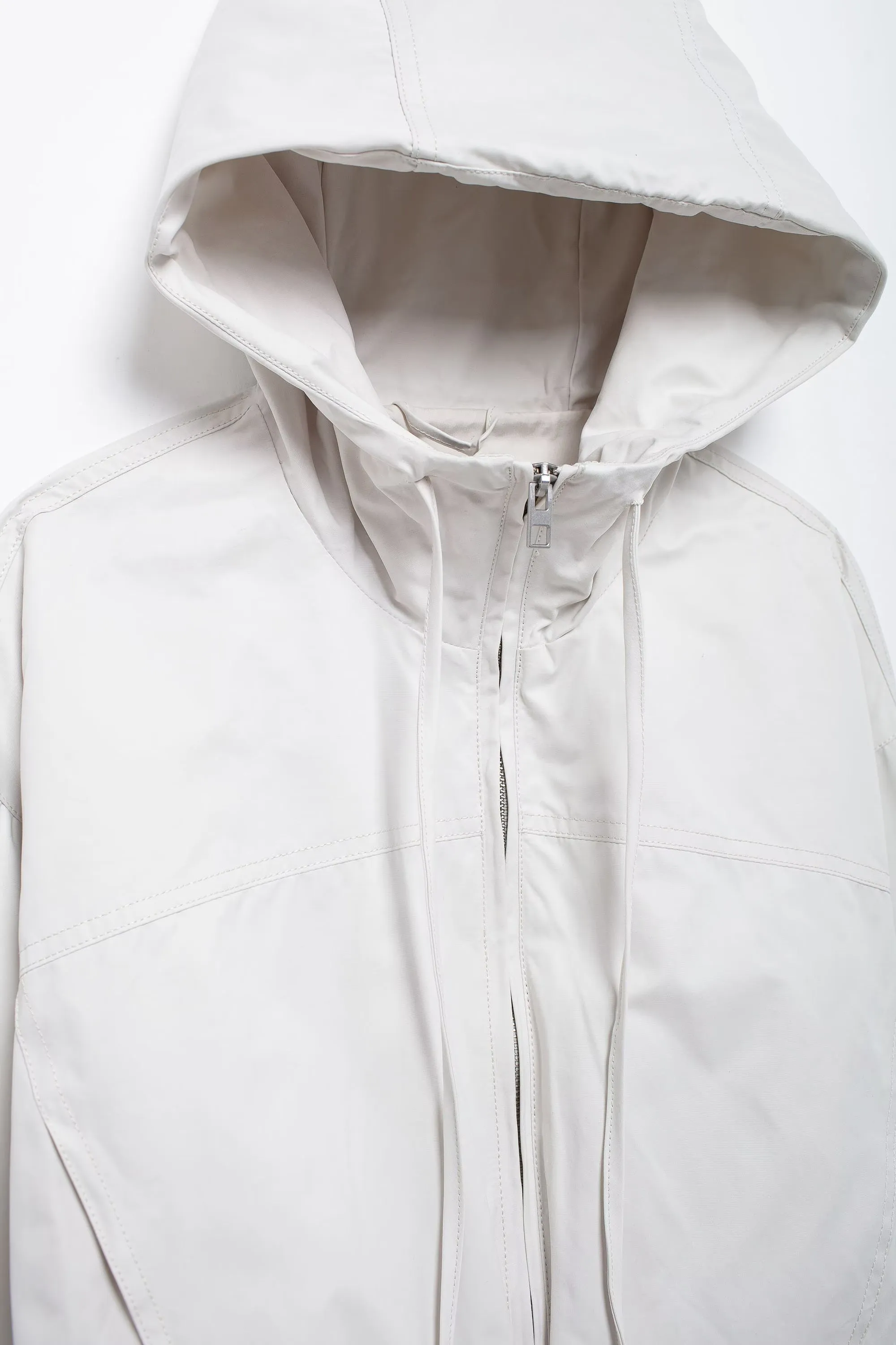 Hooded Windbreaker Zip Up Jacket