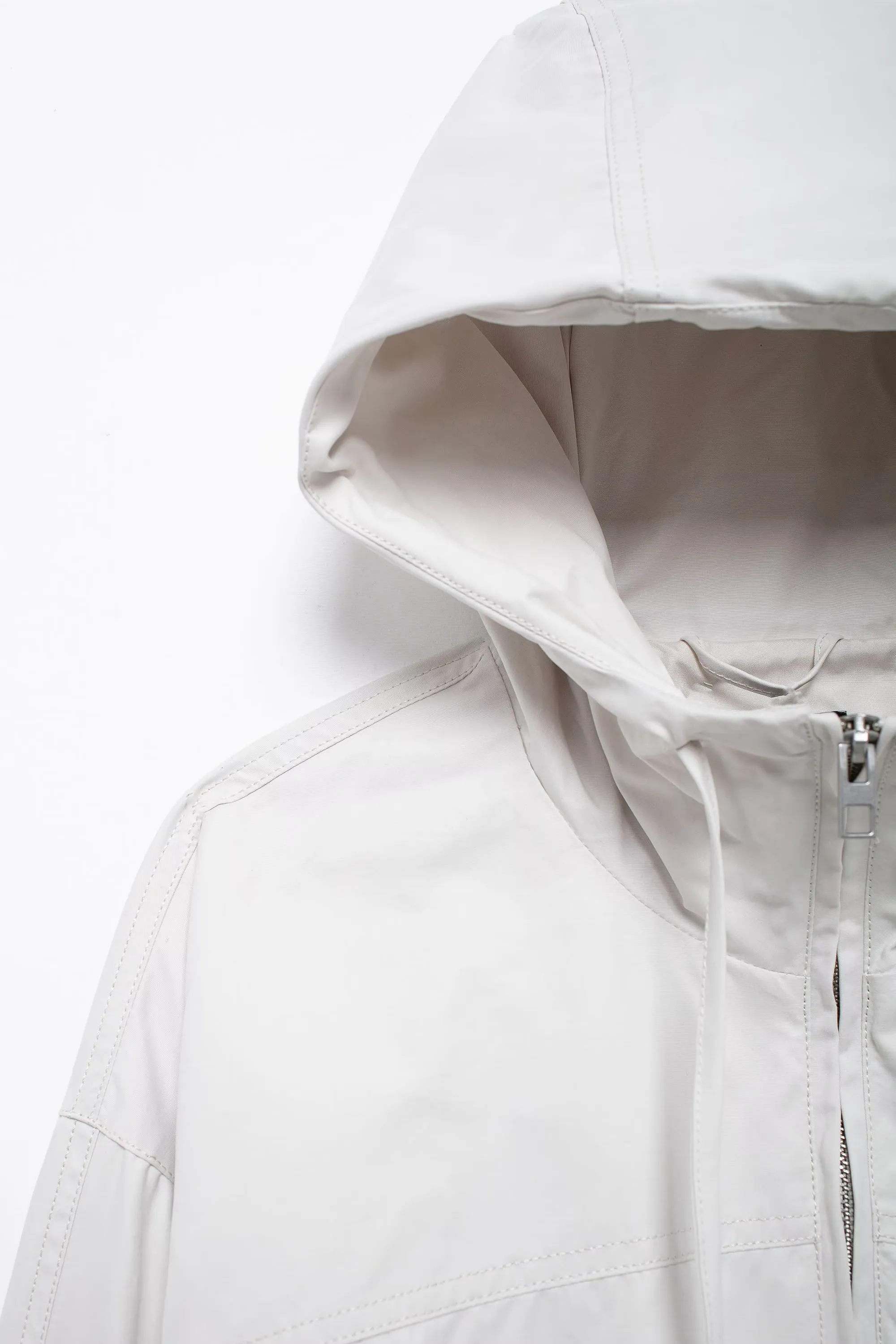 Hooded Windbreaker Zip Up Jacket