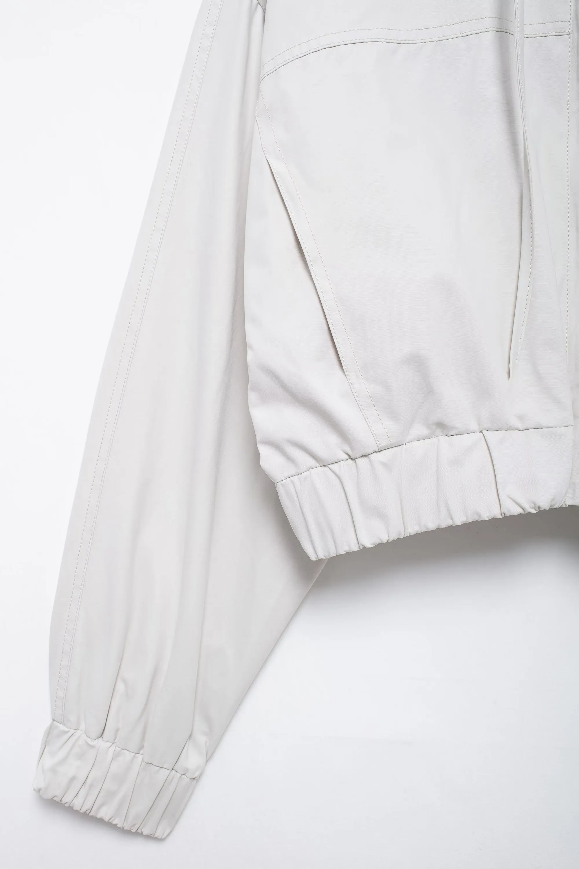 Hooded Windbreaker Zip Up Jacket