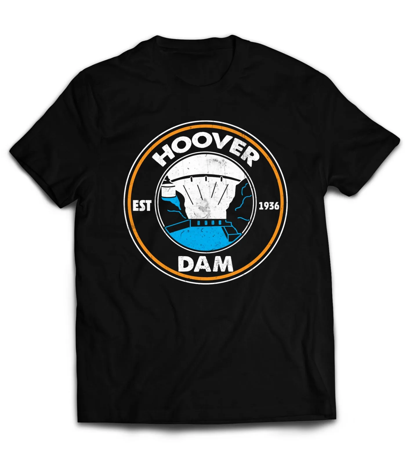 Hoover Dam T-Shirt Hover Dam Water 1936 Unique T-Shirts for Your Unique Personality   by Market Trendz