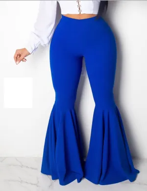 🔥HOT!! Solid Flare Bottom Pants 🔥