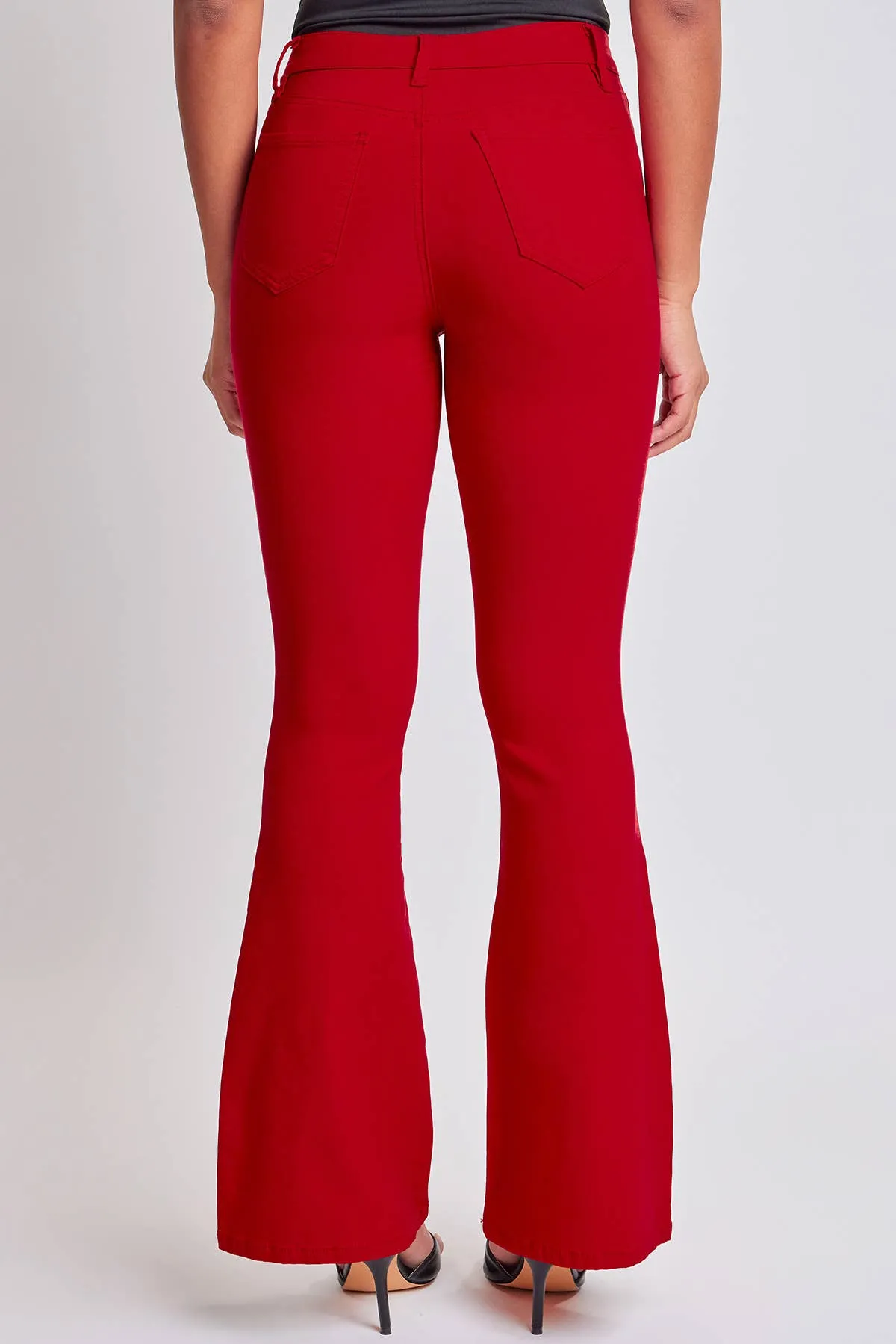 Hyperstretch High-Rise Flare Pants-Regular