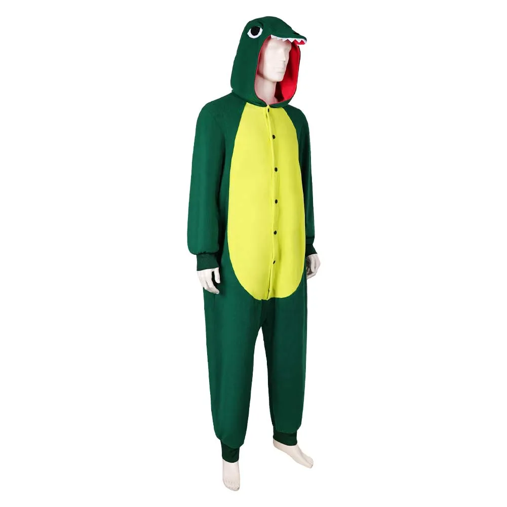 IF 2024 Movie The Man Upstairs Unisex Dinosaur Pajamas Cosplay Costume Outfits Halloween Carnival Suit