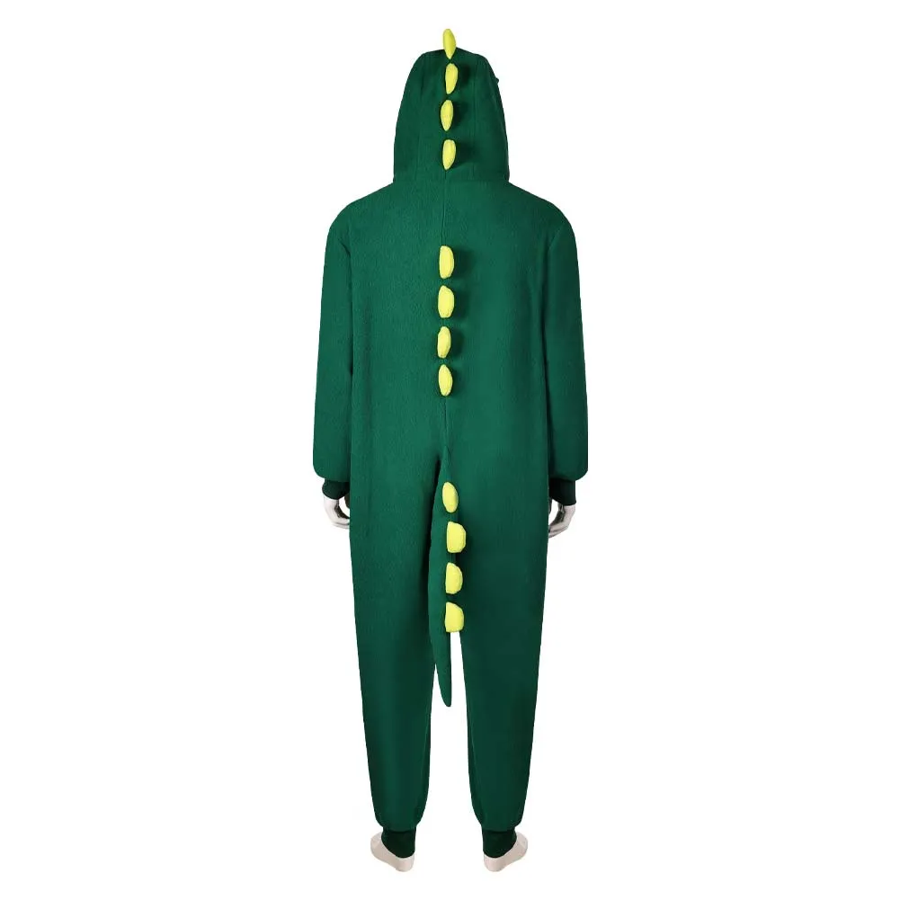 IF 2024 Movie The Man Upstairs Unisex Dinosaur Pajamas Cosplay Costume Outfits Halloween Carnival Suit