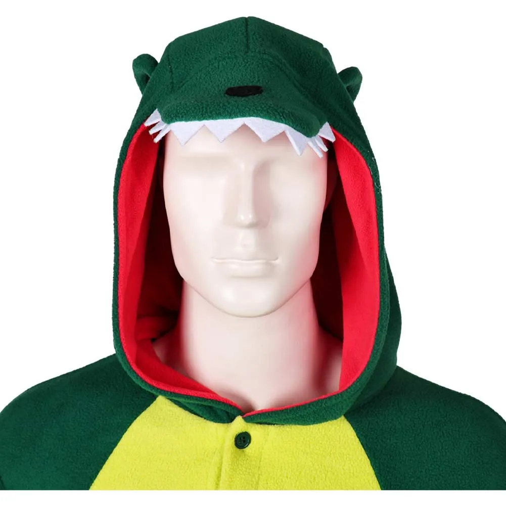 IF 2024 Movie The Man Upstairs Unisex Dinosaur Pajamas Cosplay Costume Outfits Halloween Carnival Suit