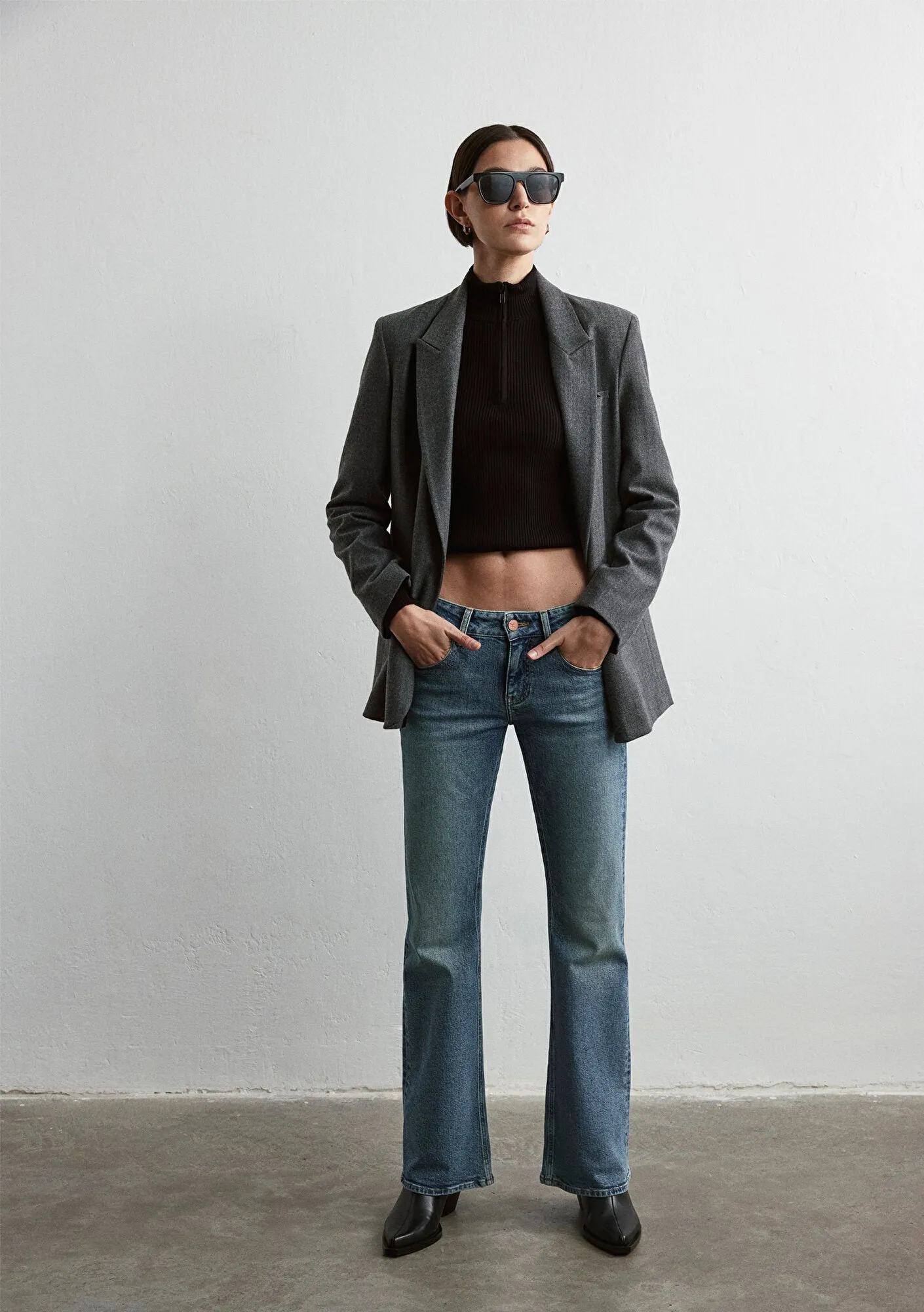 Isabella Mid Vintage Denim Jean Pants