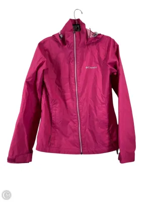 Jacket Windbreaker By Columbia In Pink, Size: Xs
