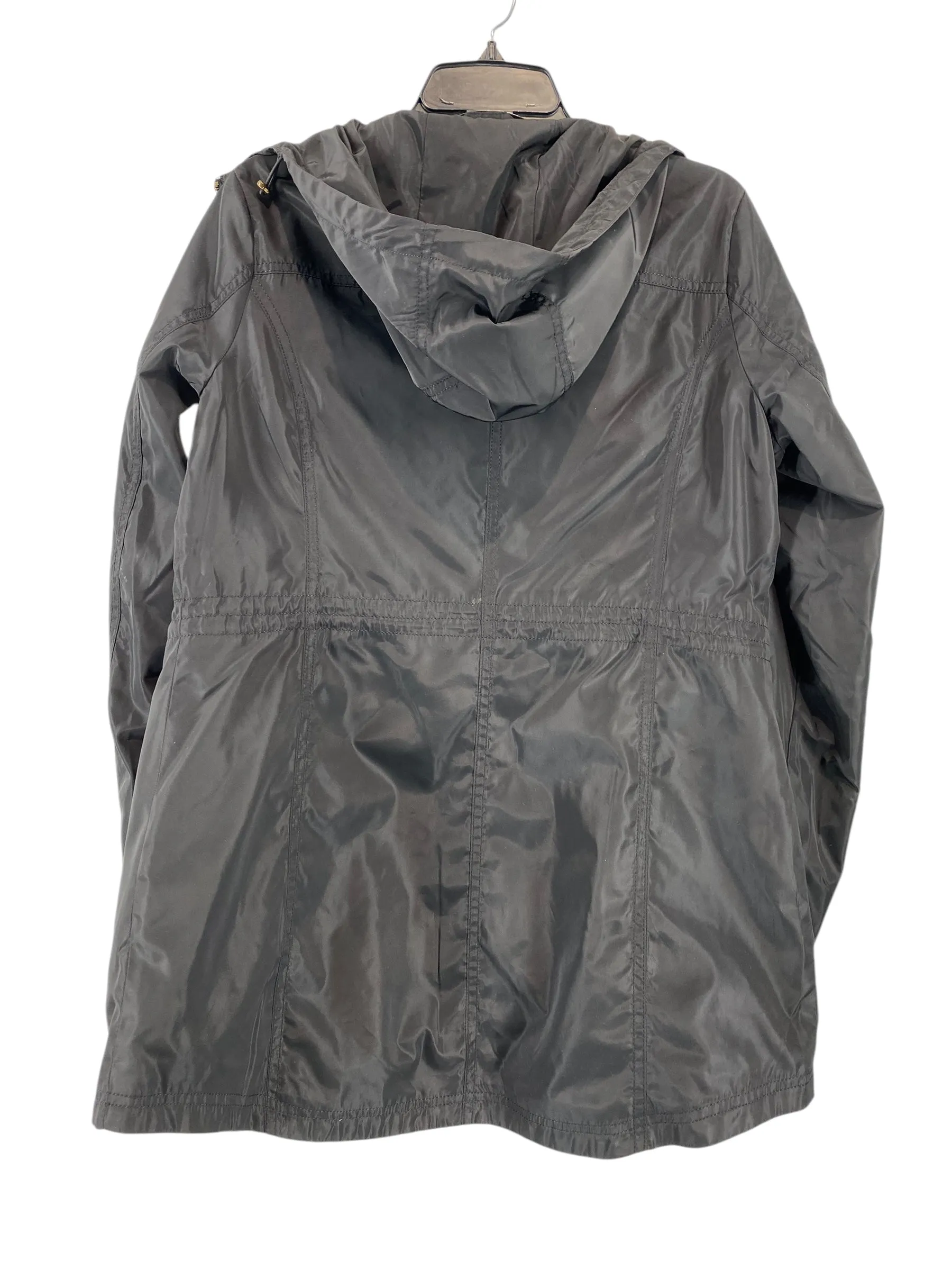 Jacket Windbreaker By Michael Kors In Black, Size: M