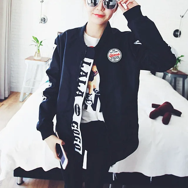 Jackets Women 2018 New Fashion Bomber Jacket Women's Hooded Basic Jacket Casual Thin Windbreaker Female Outwear Women Coat