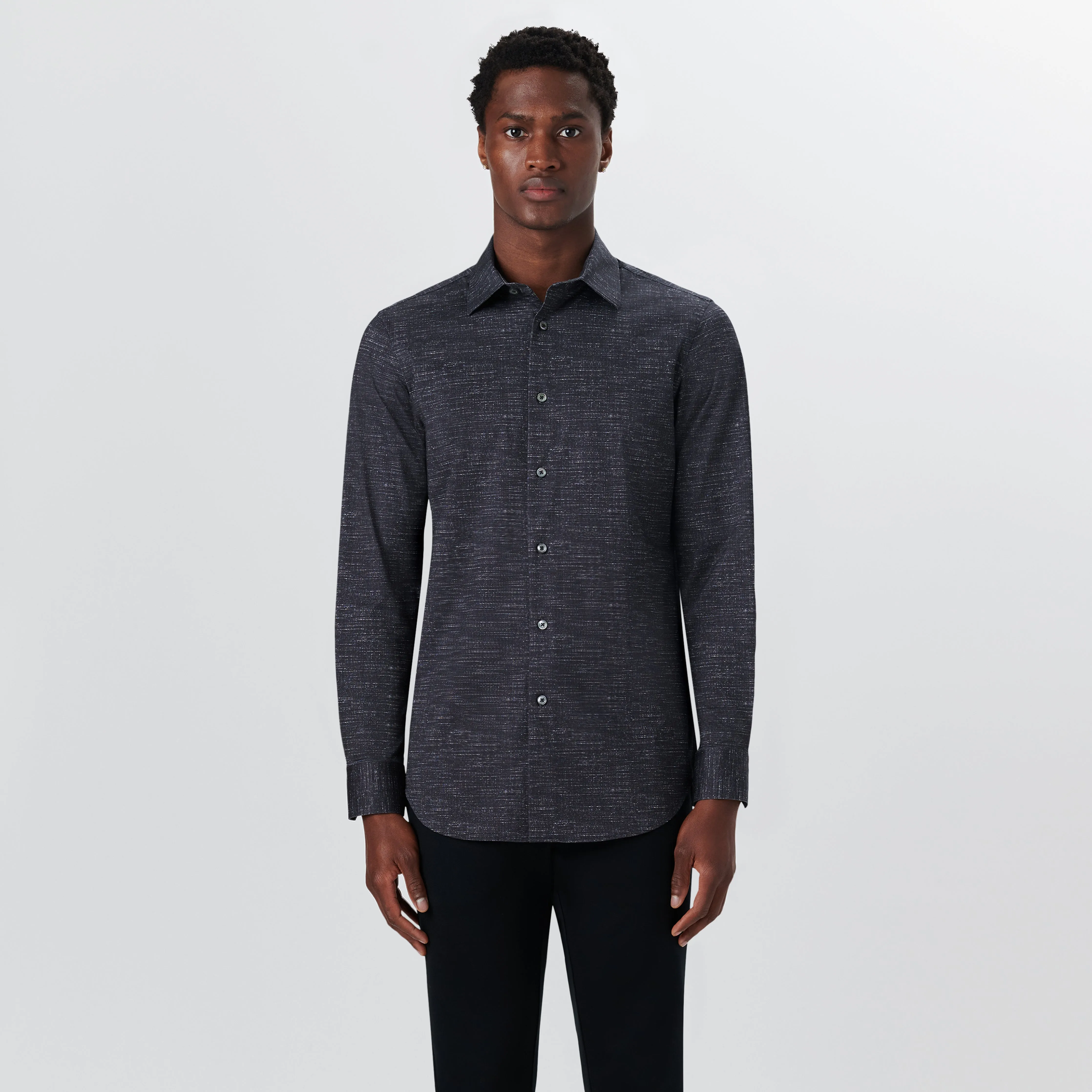 JAMES Chambray Print OoohCotton Shirt