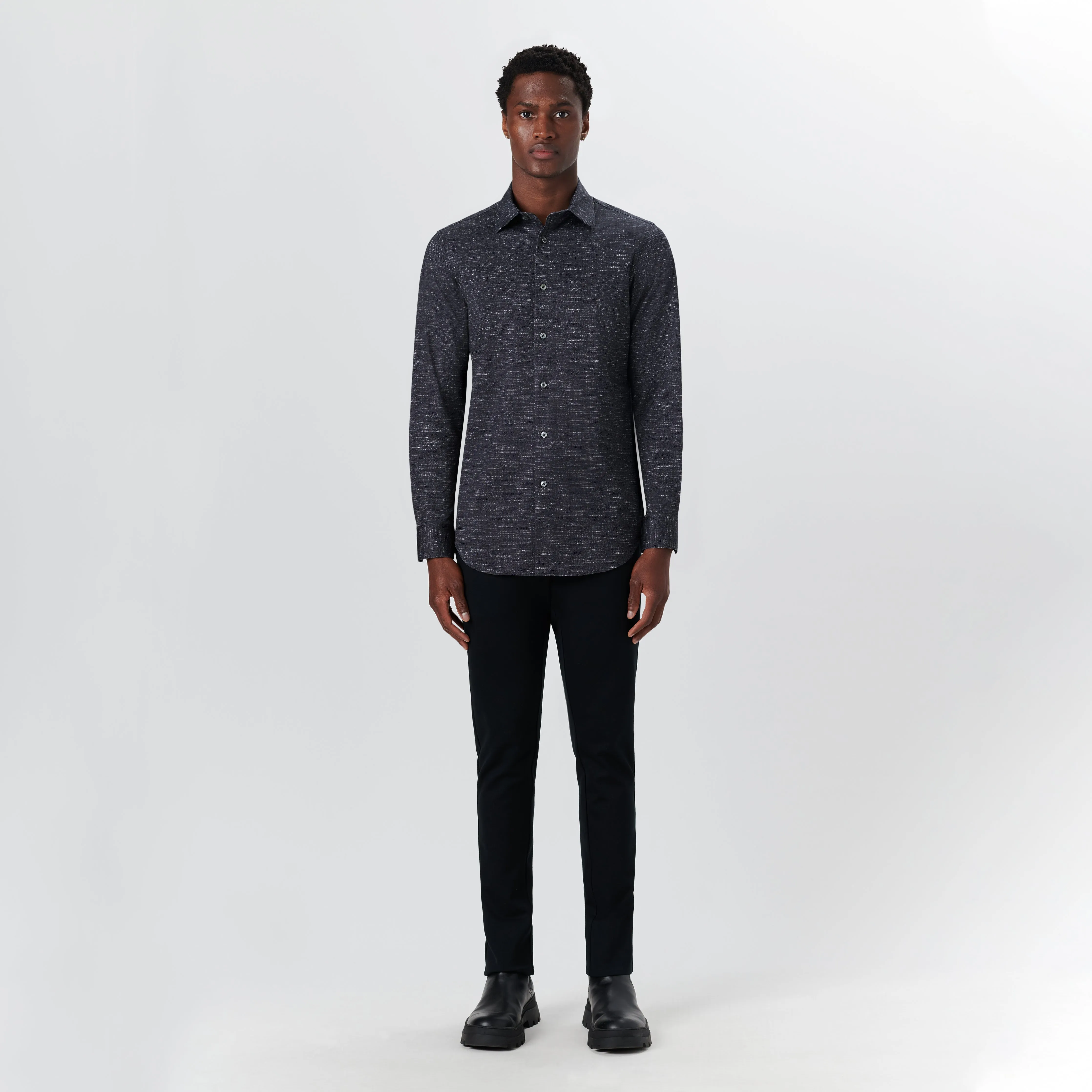 JAMES Chambray Print OoohCotton Shirt