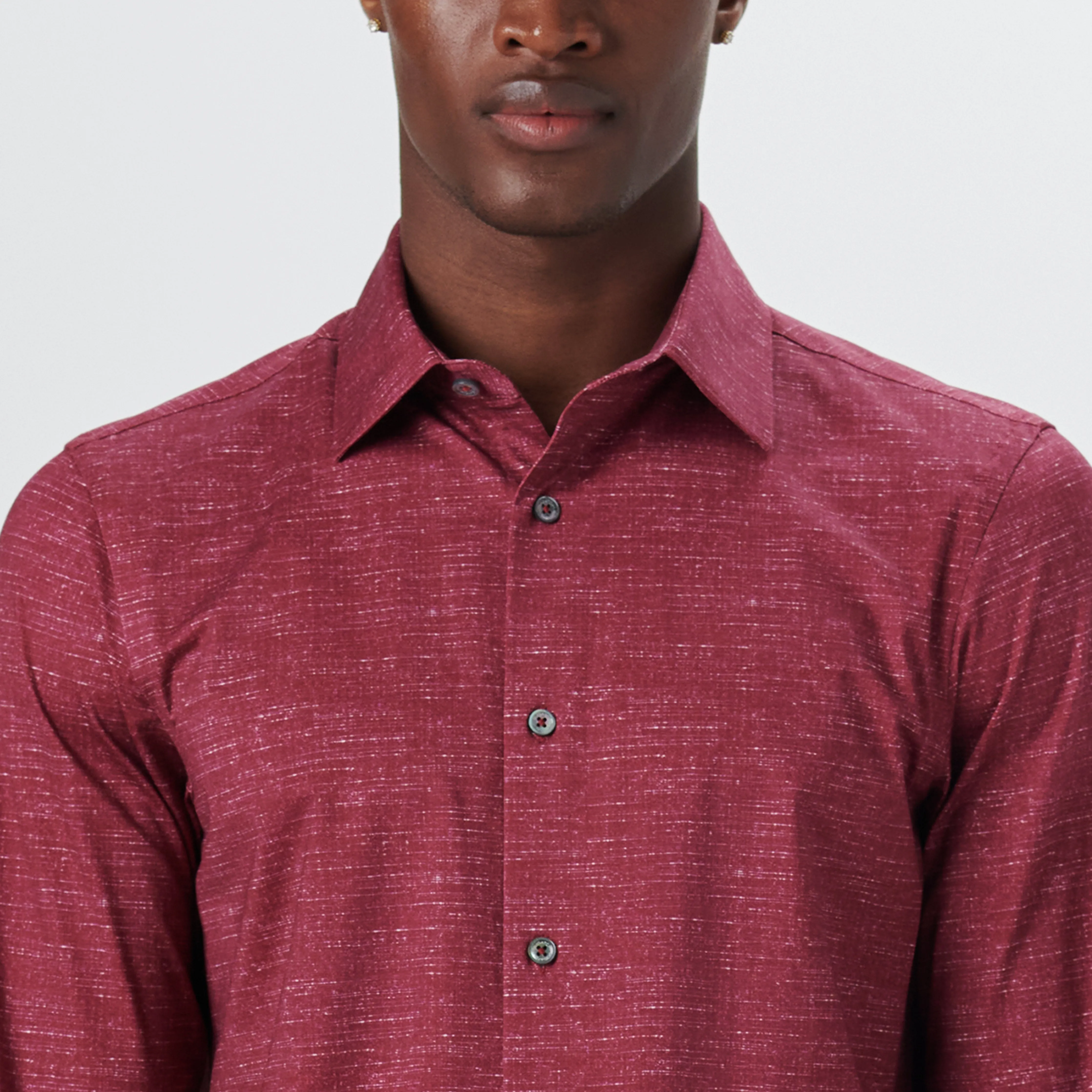 JAMES Chambray Print OoohCotton Shirt