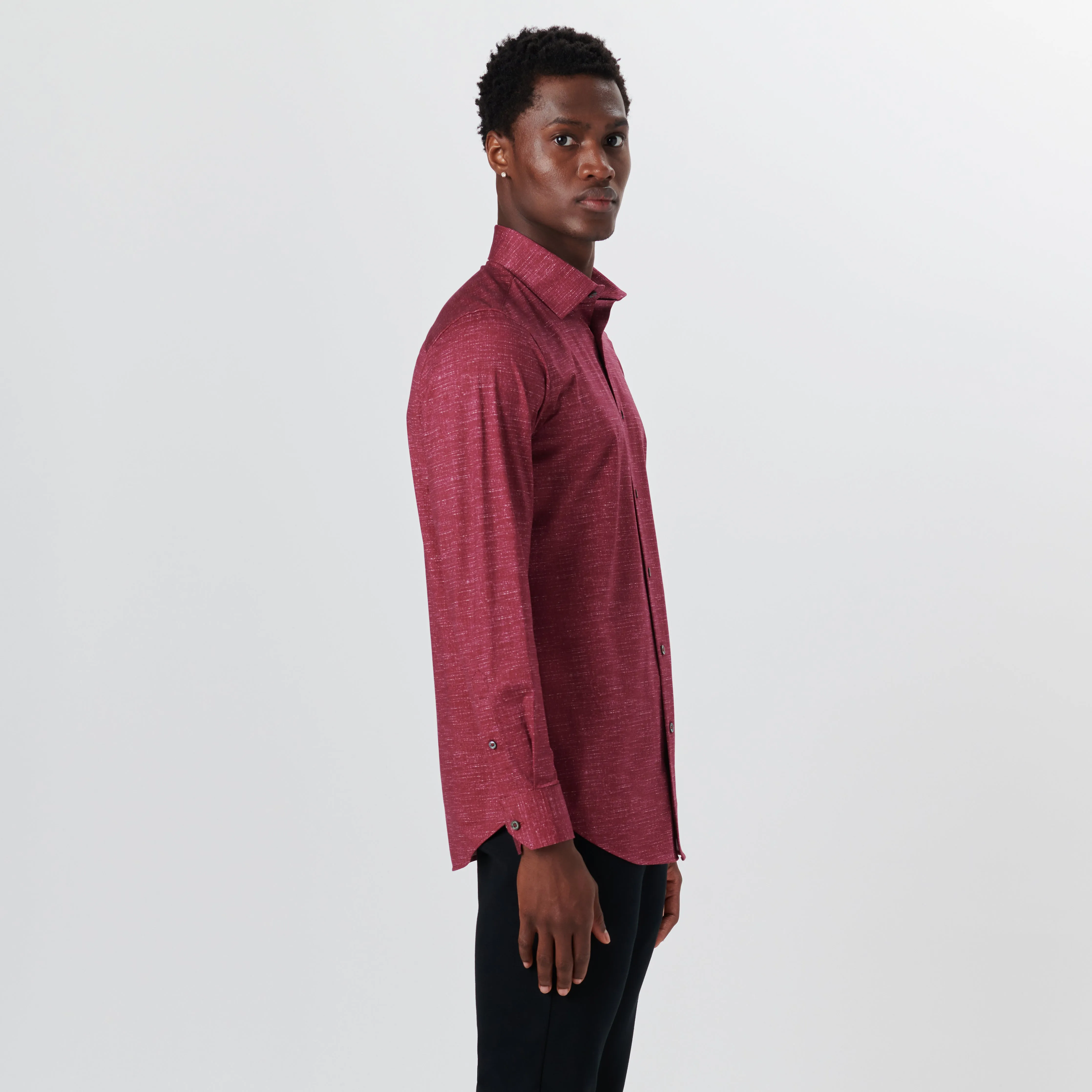 JAMES Chambray Print OoohCotton Shirt