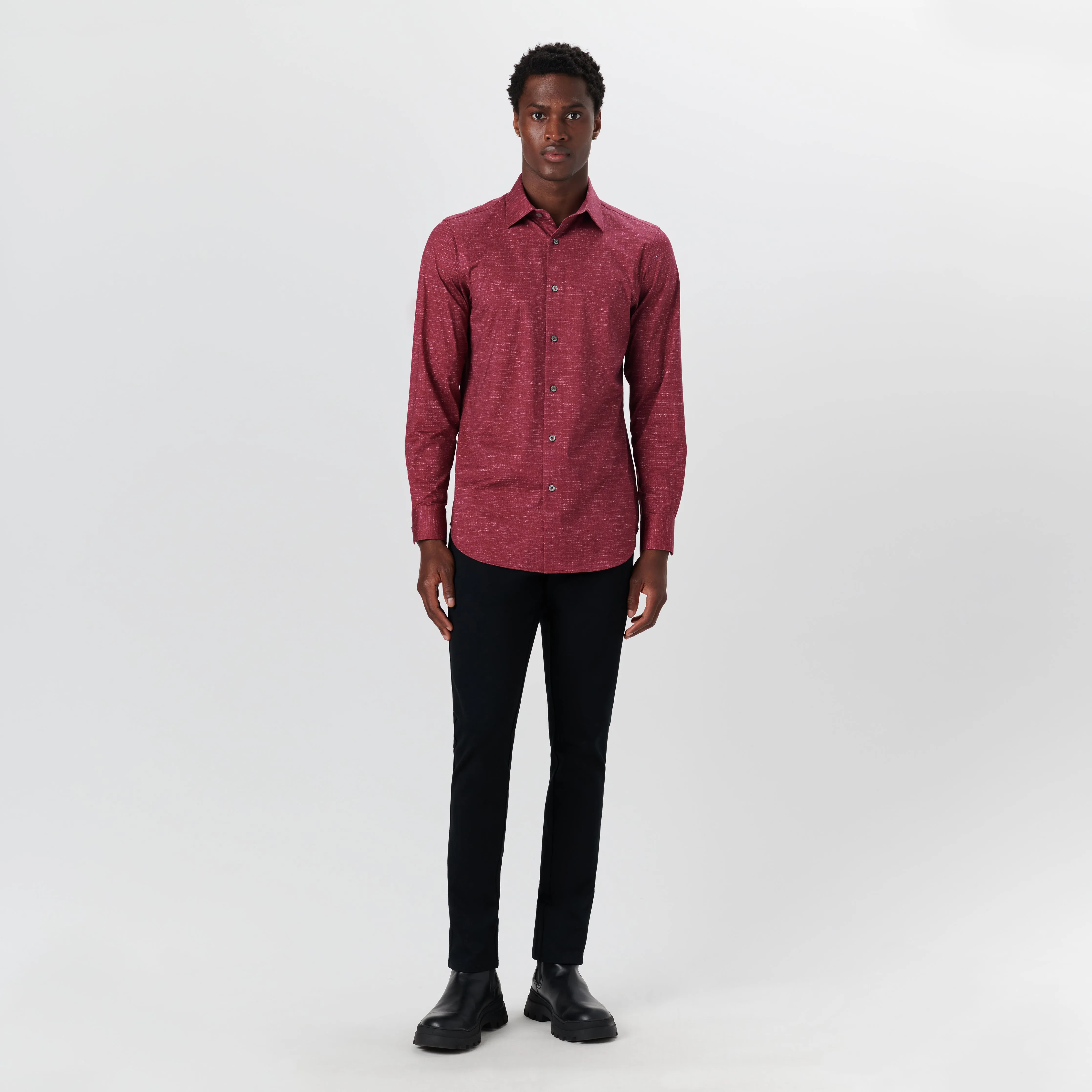 JAMES Chambray Print OoohCotton Shirt