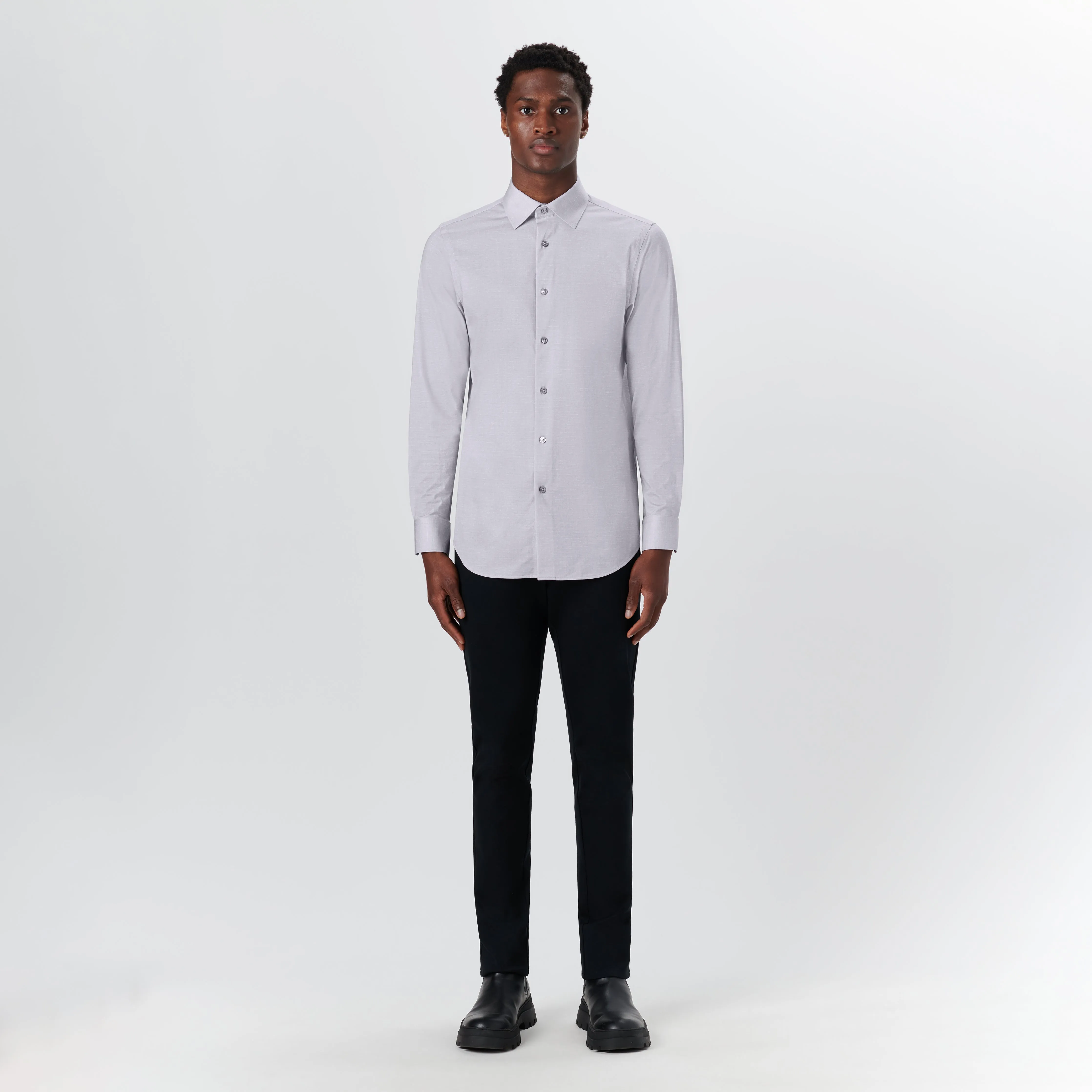 JAMES Chambray Print OoohCotton Shirt