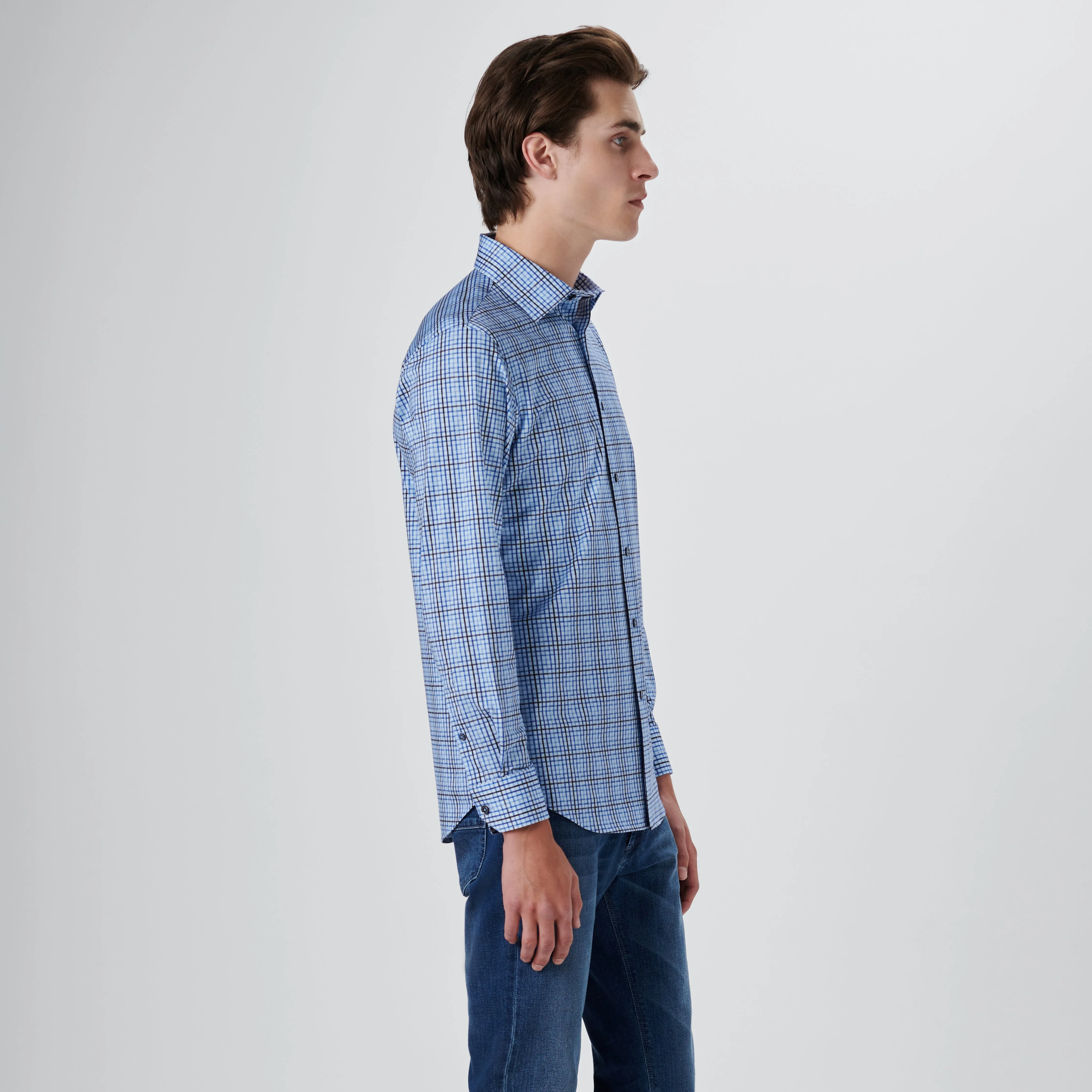 JAMES Checkered OoohCotton Shirt