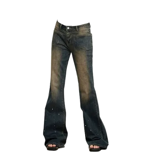 Jeansy typy flare
