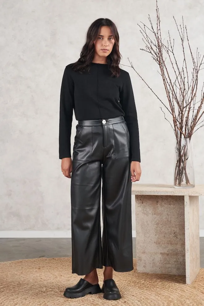 Jude Pants - Faux Leather
