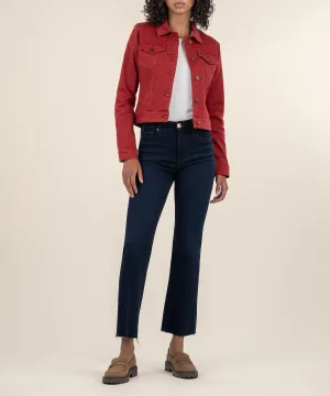 Julia Crop Denim Jacket - FINAL SALE