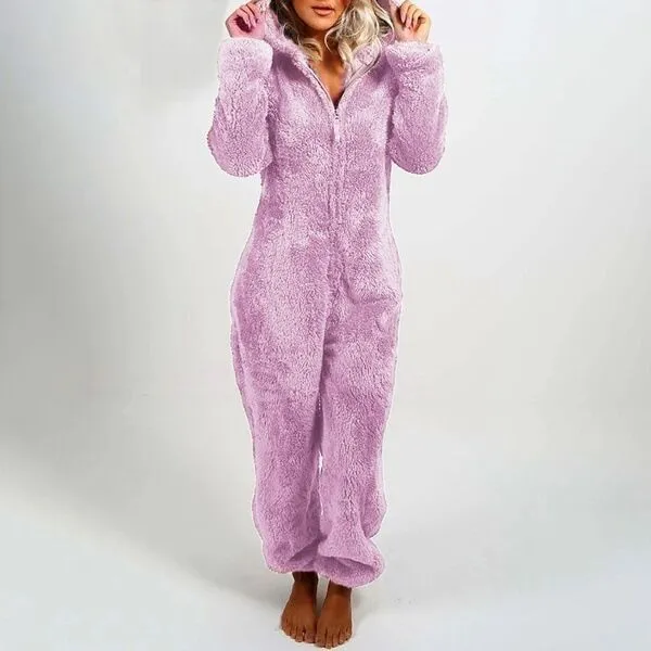 Jumpsuit and hooded pajamas