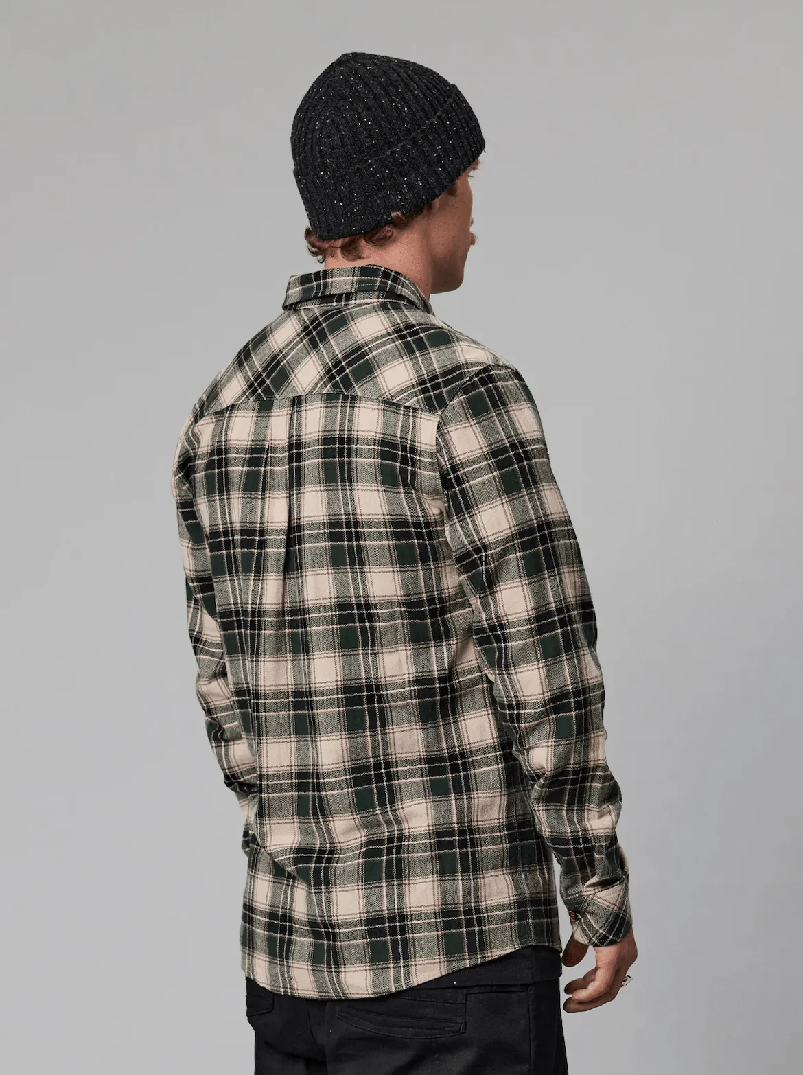 JUST ANOTHER FISHERMAN Boatyard Shirt - Pine Check