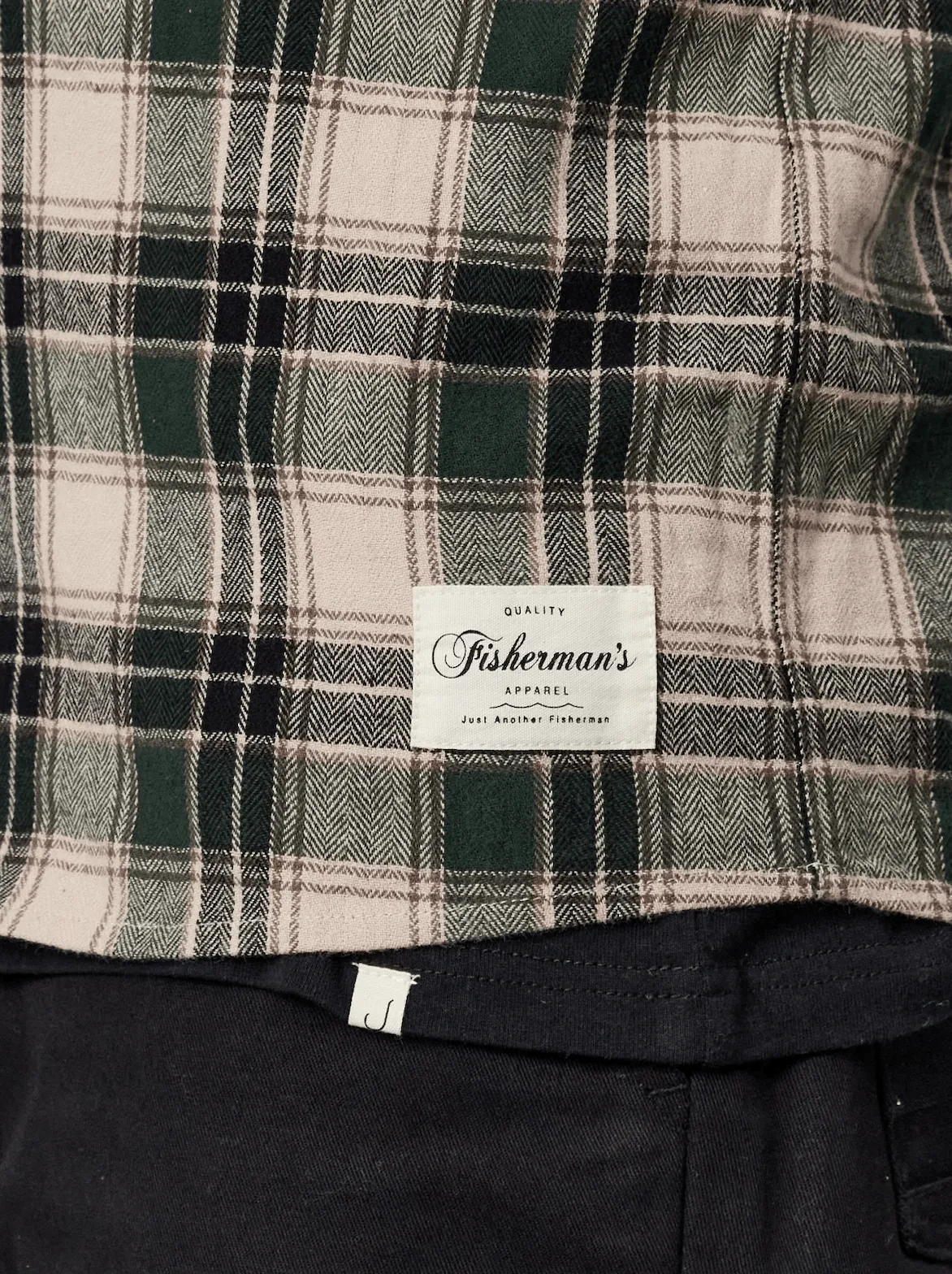 JUST ANOTHER FISHERMAN Boatyard Shirt - Pine Check