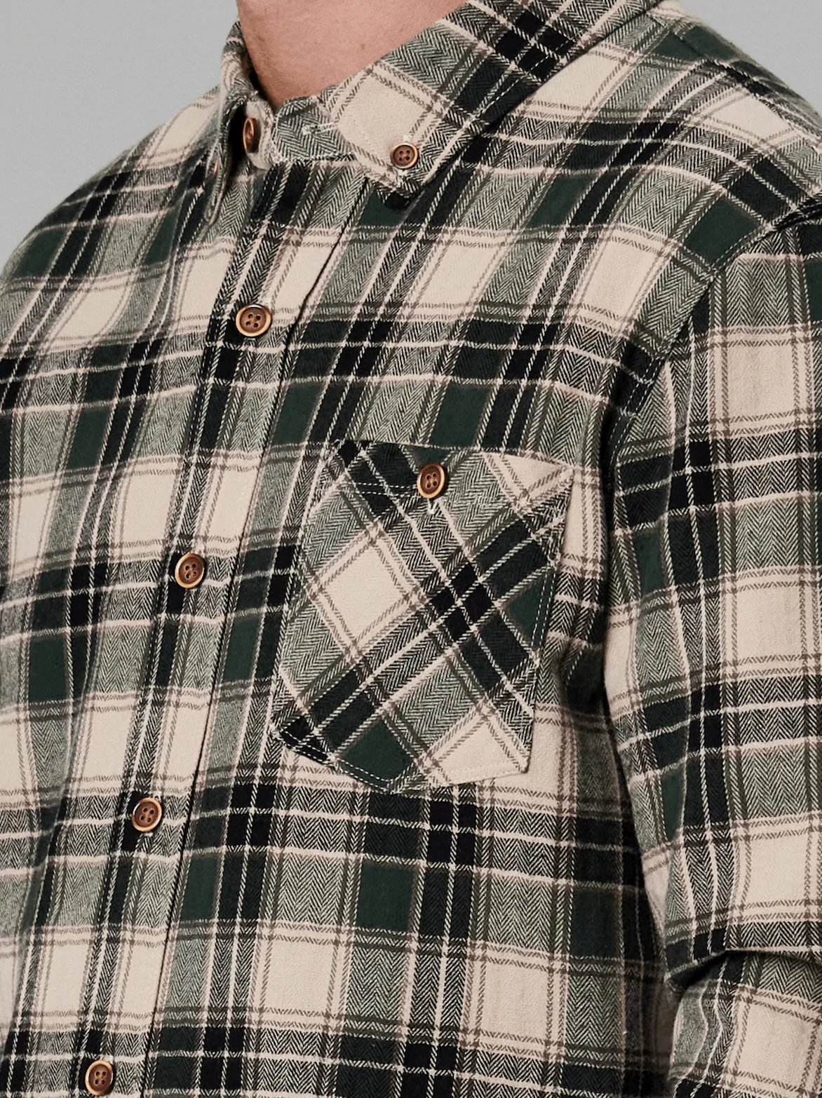 JUST ANOTHER FISHERMAN Boatyard Shirt - Pine Check