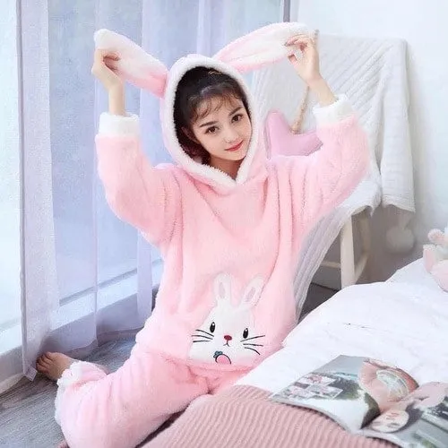 Kawaii Cosy Flannel Pyjamas