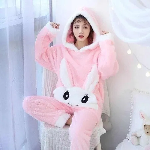 Kawaii Cosy Flannel Pyjamas