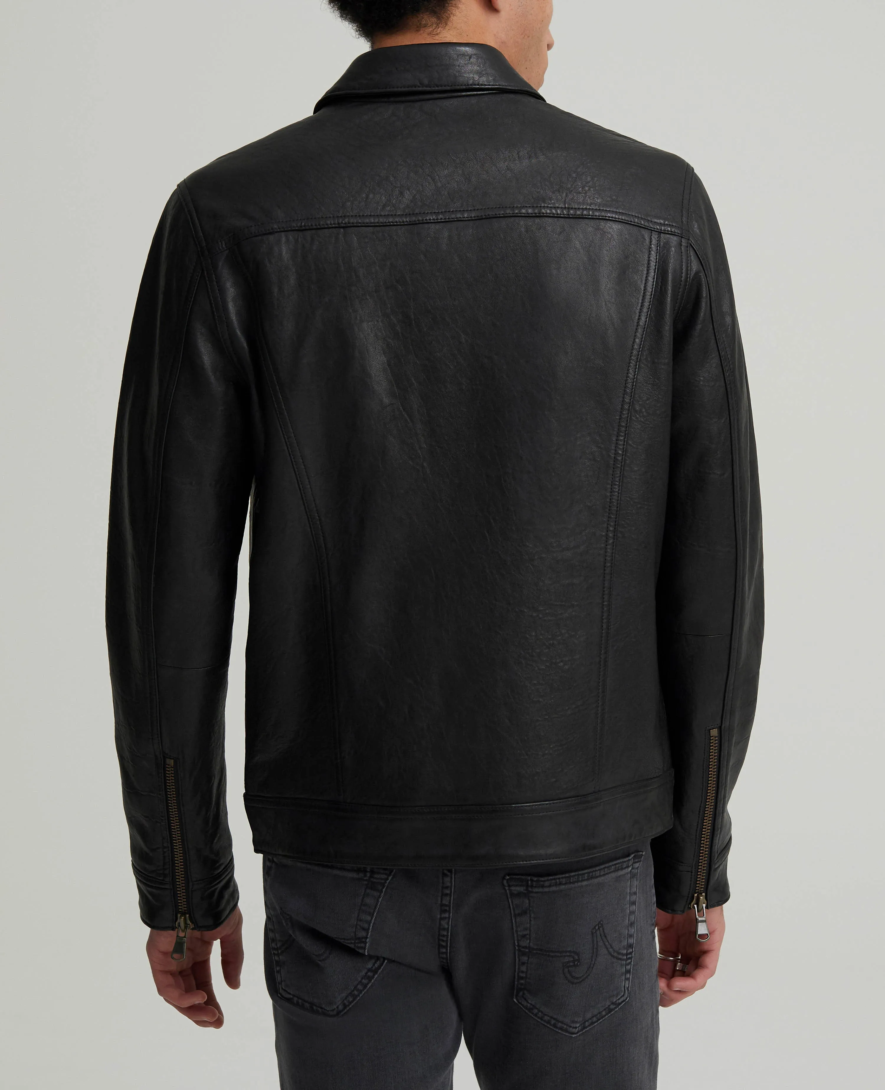 Kent Leather Trucker