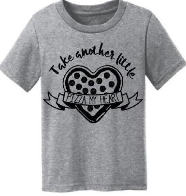 Kids Pizza My Heart Tee
