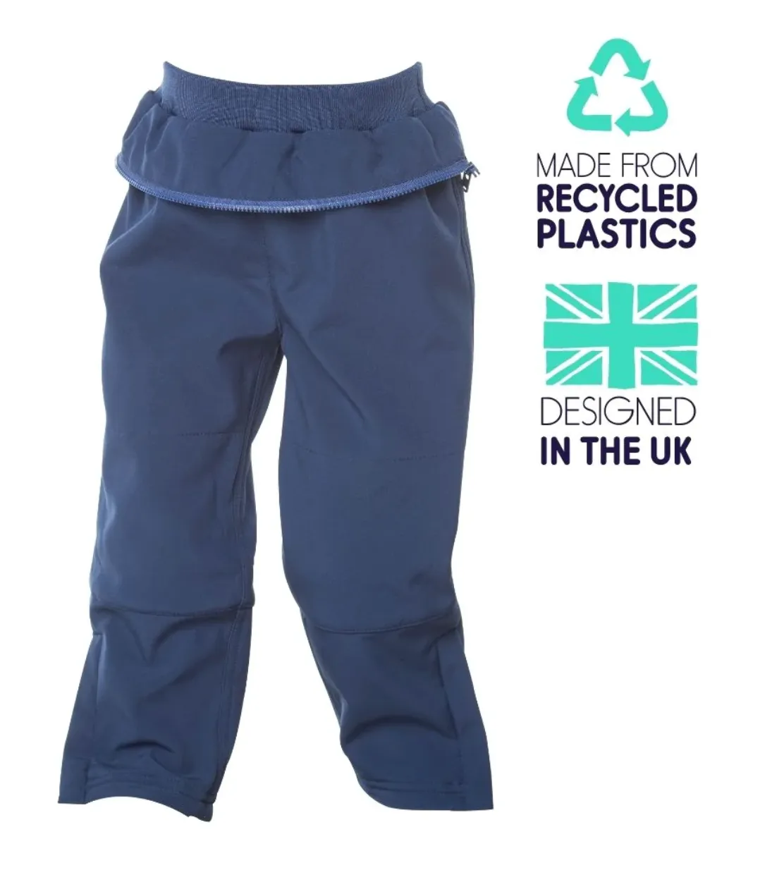 Kidunk Waterproof Trousers Outerwear Ink 2-3y