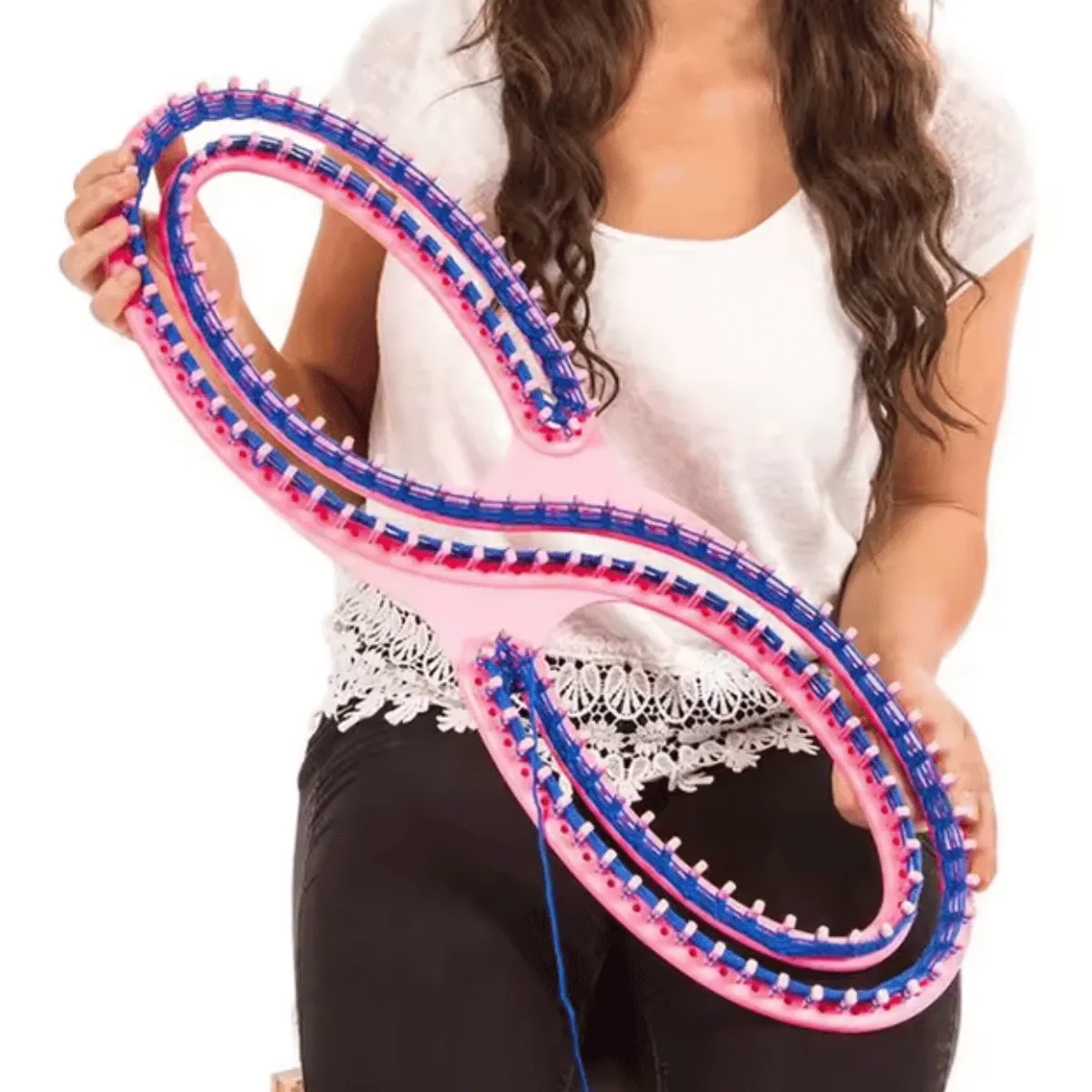 Knitting Loom for Blankets and Scarves