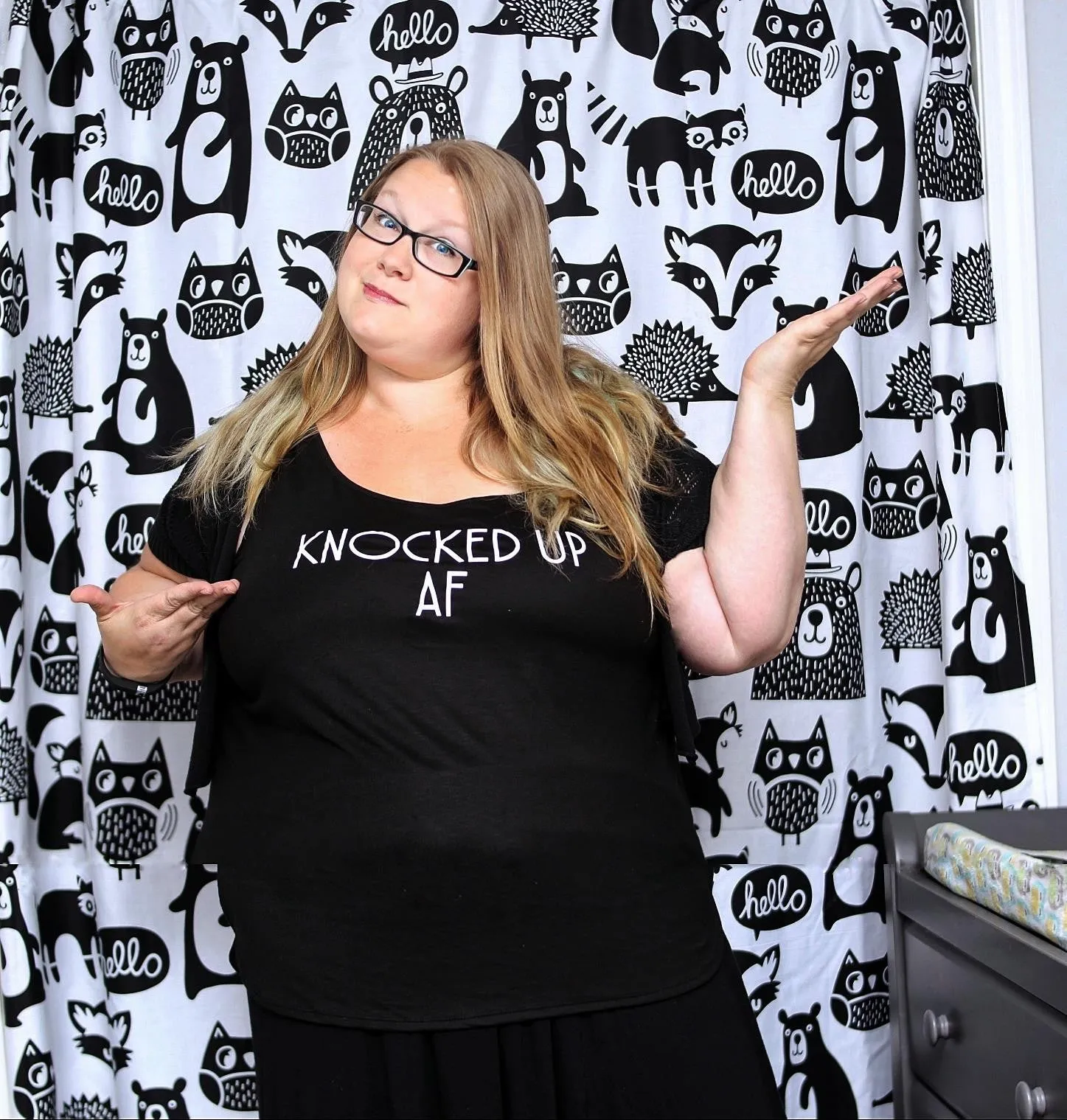 Knocked Up AF Pregnancy Tee or Tank