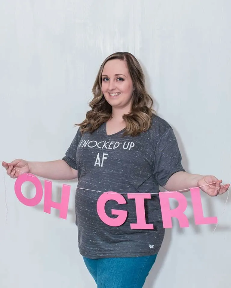 Knocked Up AF Pregnancy Tee or Tank