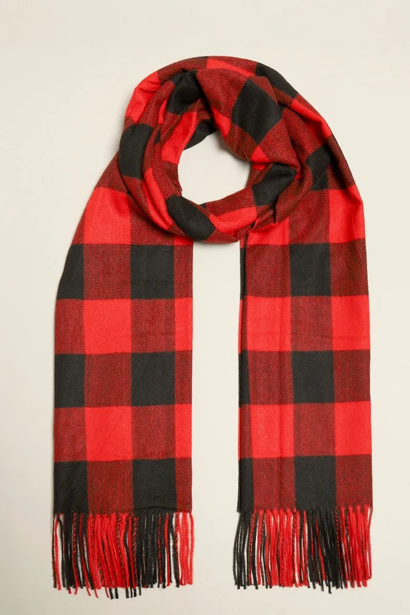 Kris Plaid Scarf