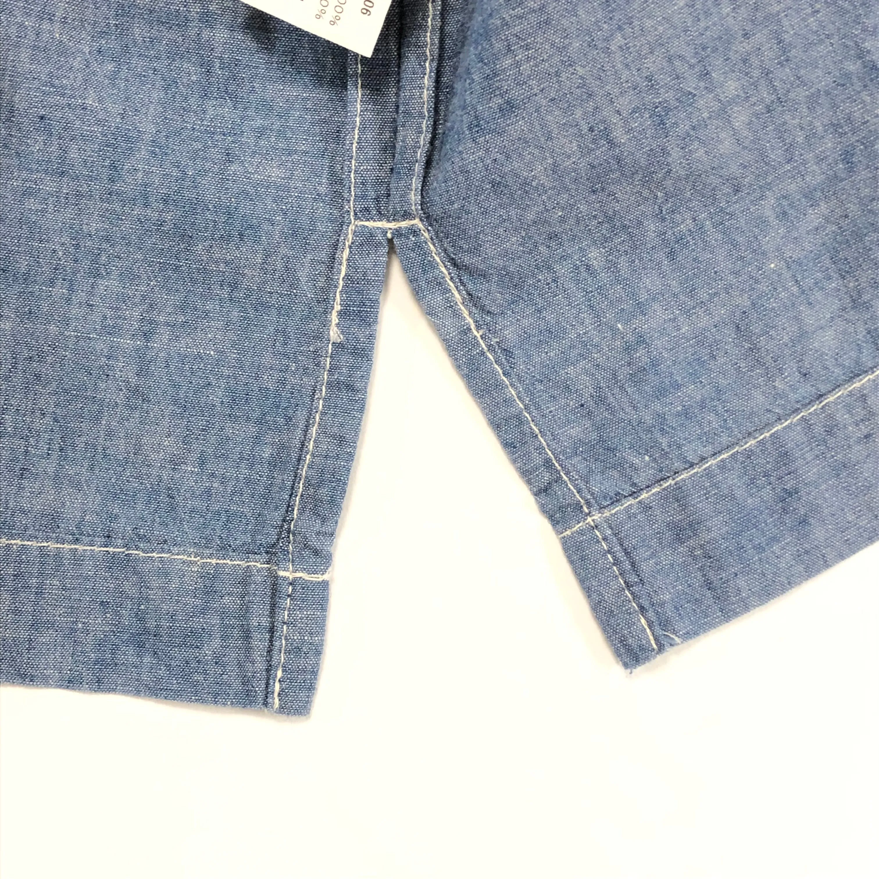 [L] DS! Visvim Noragi Chambray Shirt Blue