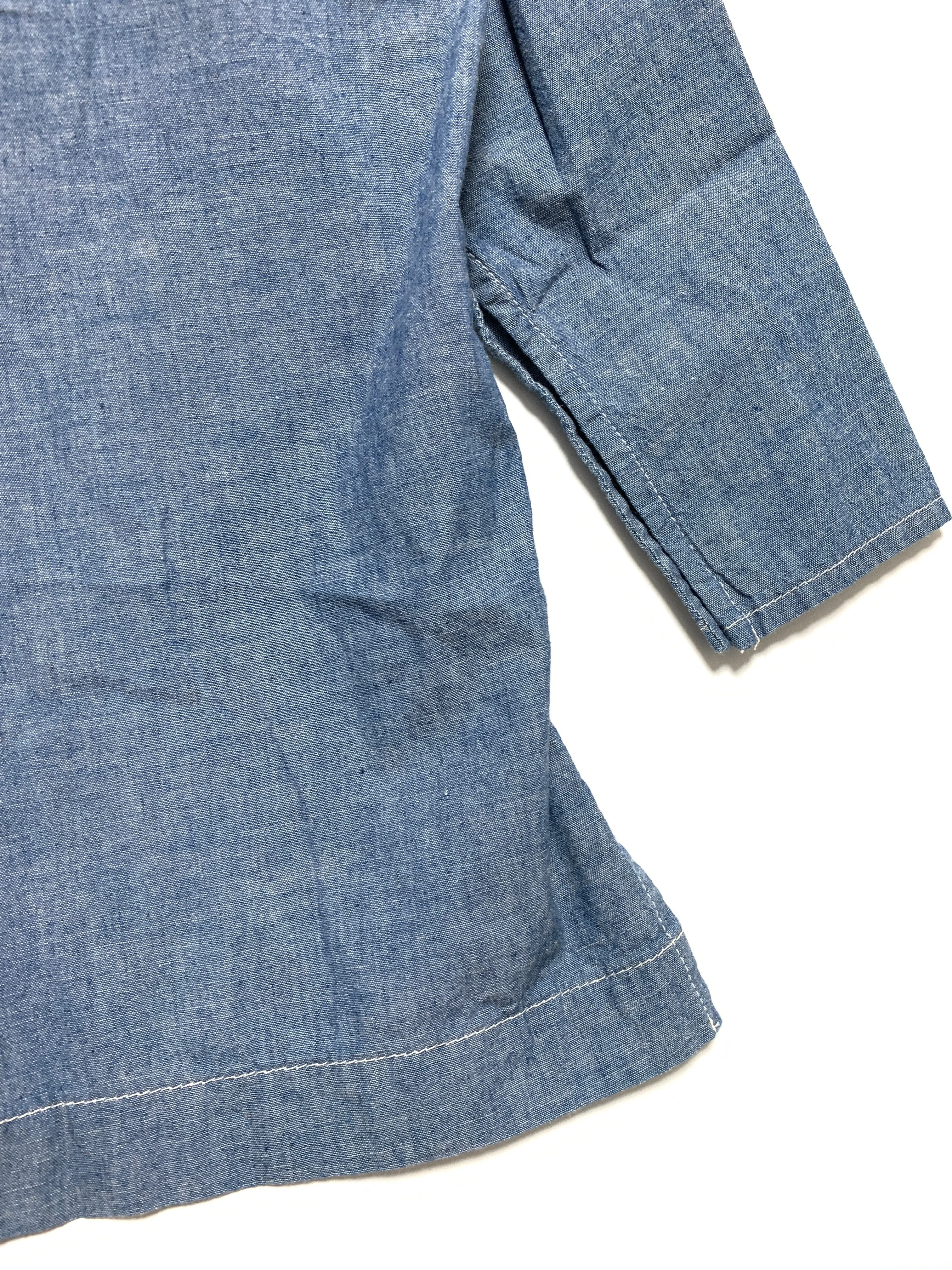 [L] VISVIM 17AW Noragi Chambray Shirt Blue