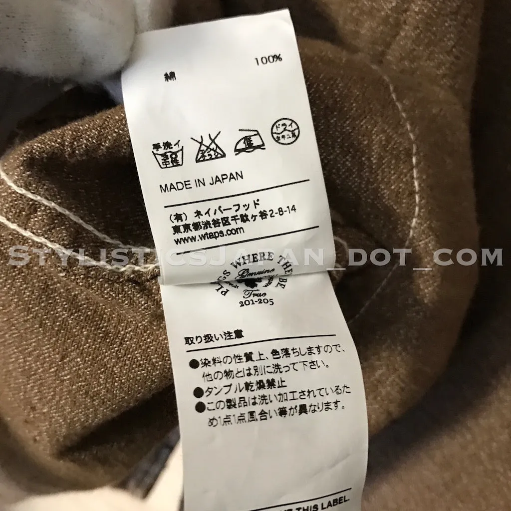 [L] WTaps Union Chambray L/S Shirt Brown