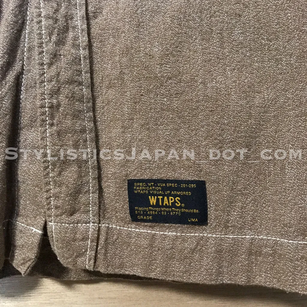 [L] WTaps Union Chambray L/S Shirt Brown