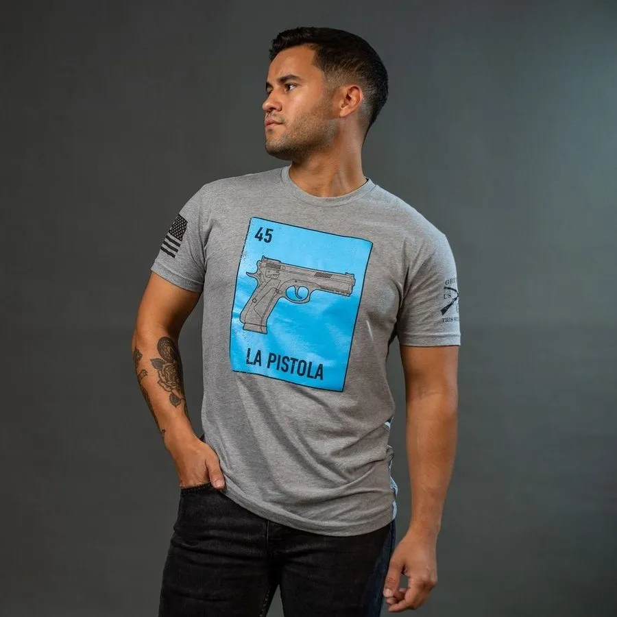 La Pistola T-Shirt - Dark Heather Gray