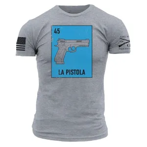 La Pistola T-Shirt - Dark Heather Gray