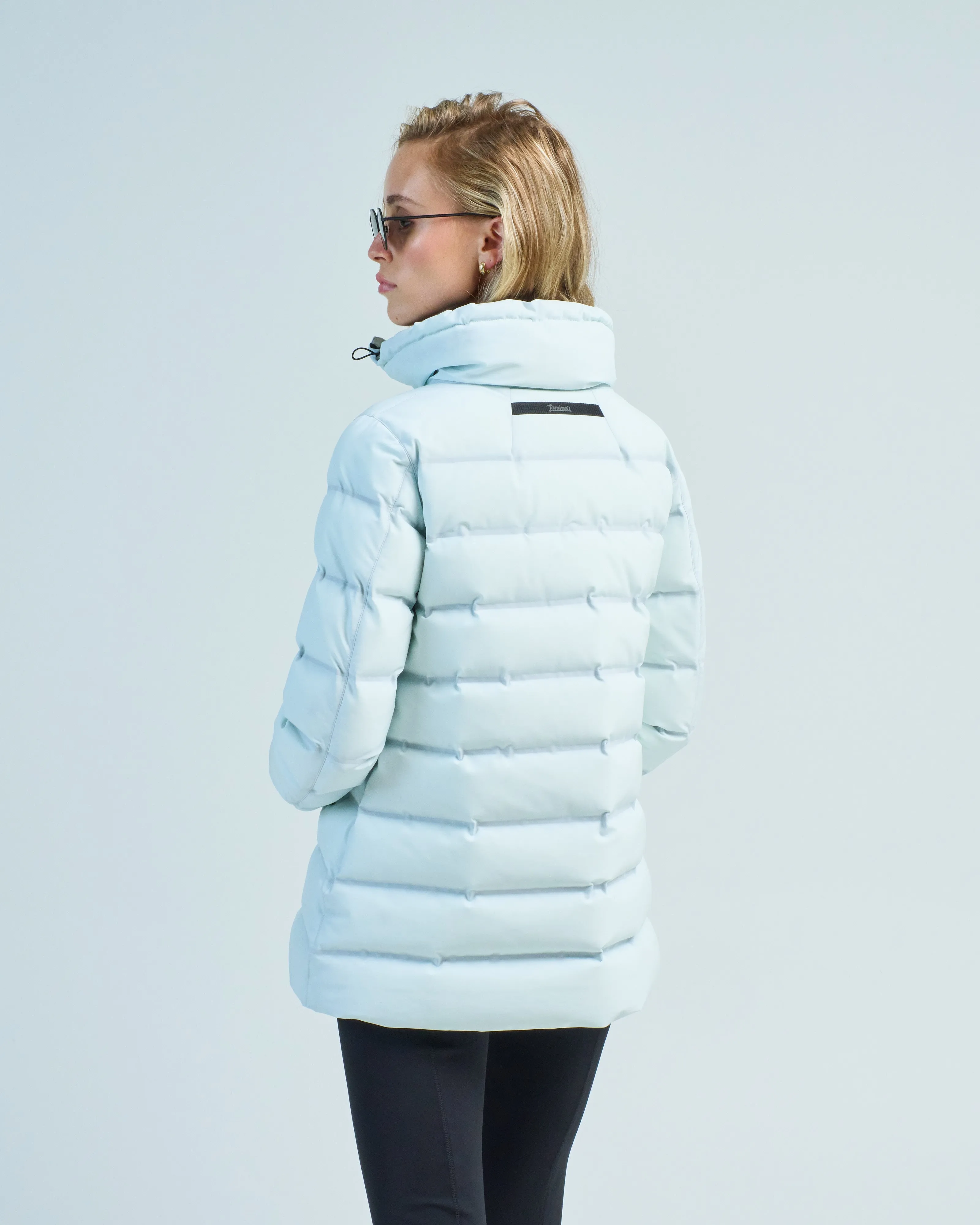 laminar new impact waterproof quilted a-shape jacket