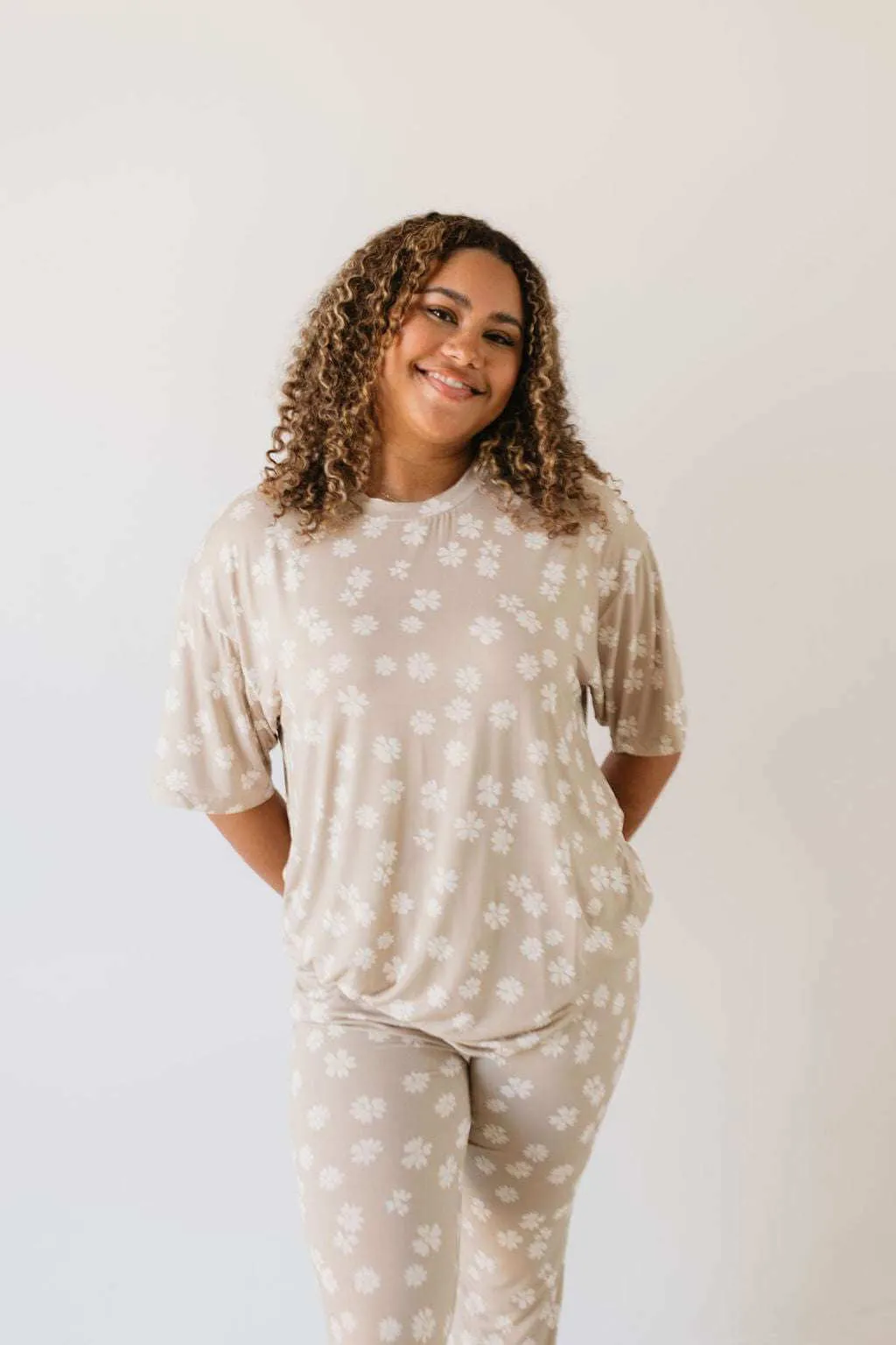 Lazy Daisy | Short Sleeve Women's Bamboo Pajamas