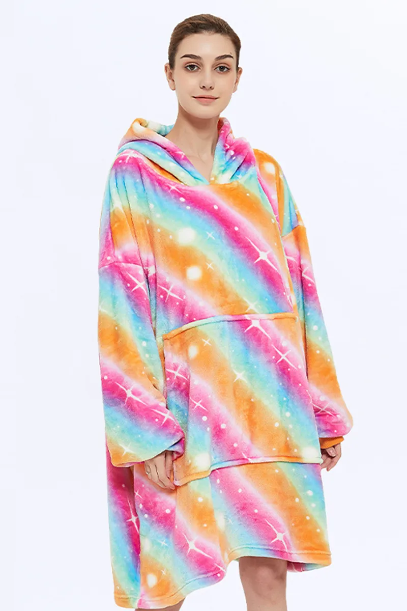 Lazy Fleece Bright Blanket Sweater