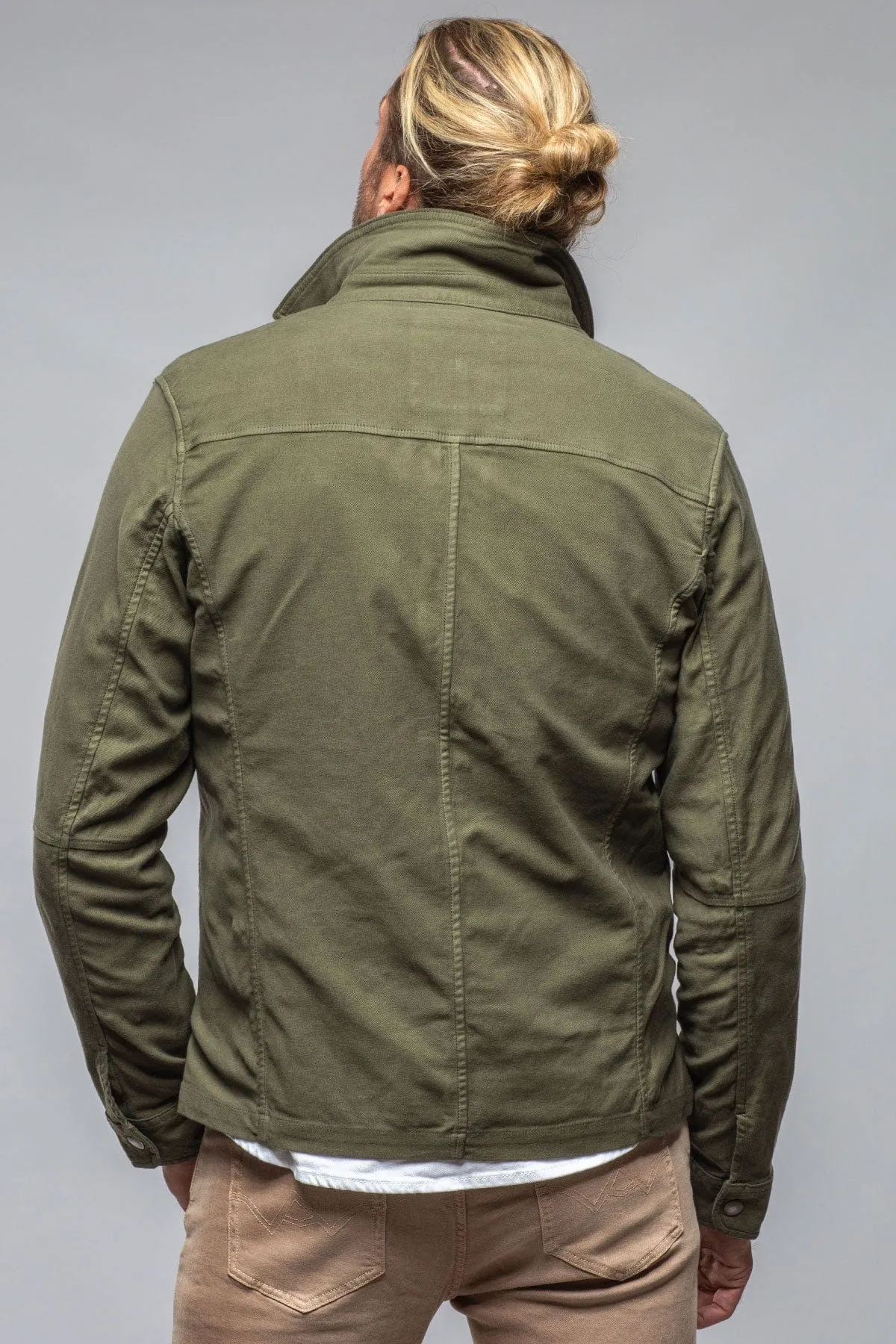 Leland Linen Trucker In Army